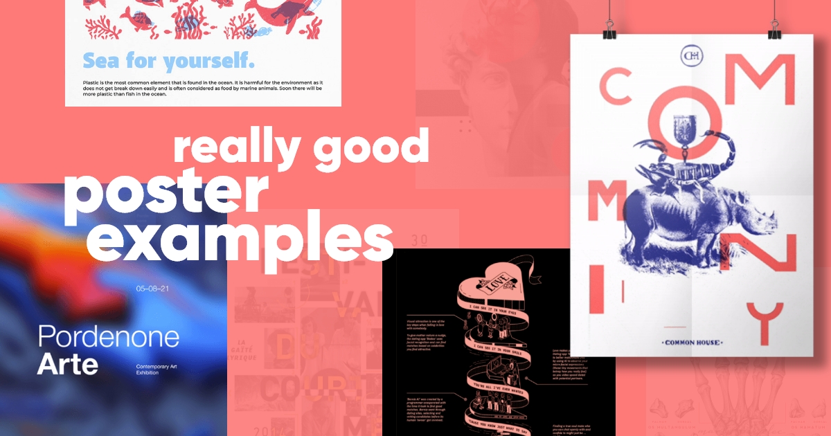 60 Really Good Poster Examples With Memorable Design