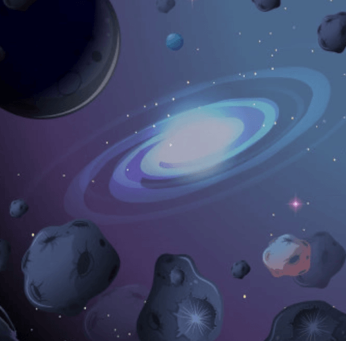 Space Cartoon Sky 06