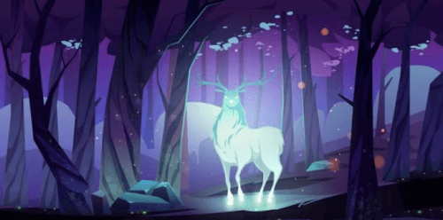 Free Fantasy Magic Forest Background