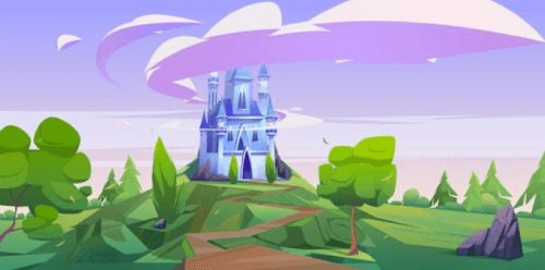 Free Medieval Fantasy Castle Landscape