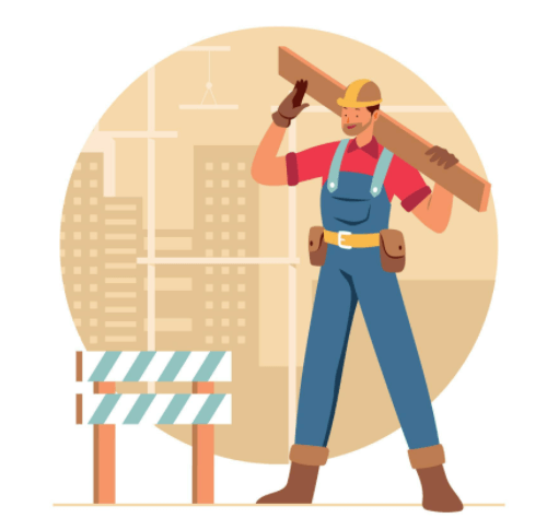 Construction Worker Concept