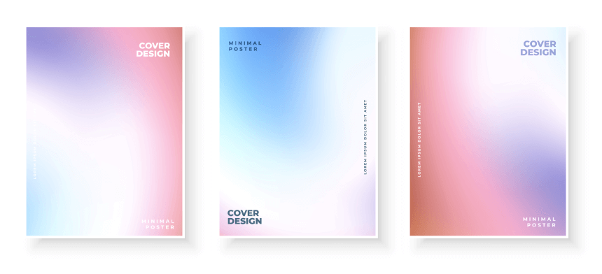Multipurpose Holo gradient Modern Free Templates for Flyers