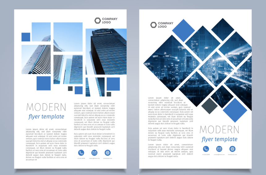 Modern Corporate Free Business Flyer Template