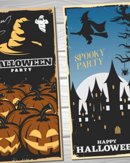 Halloween Party Free Templates for Flyers