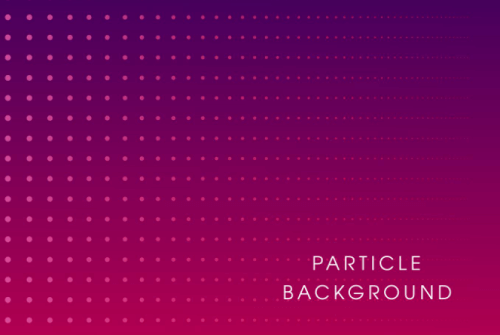 Glowing Particles Dynamic Background