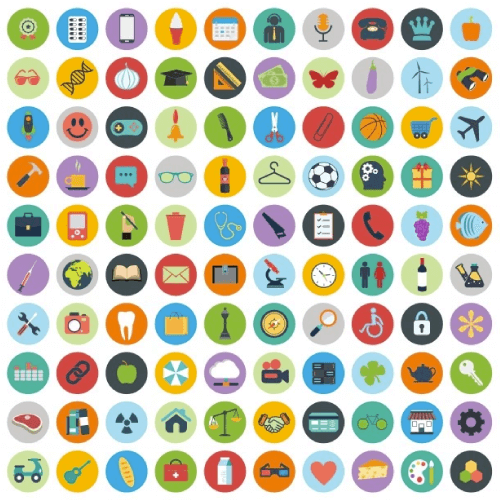 Web and Tech Development Themed Icon Free Set v.2