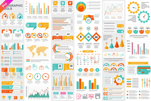 Data Visualization Elements Set v.2