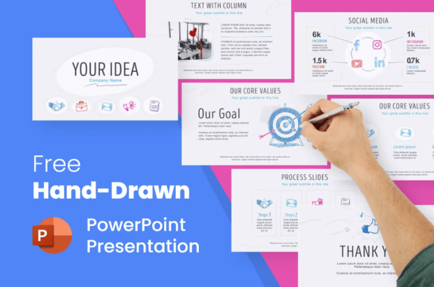 Free Hand-Drawn Presentation