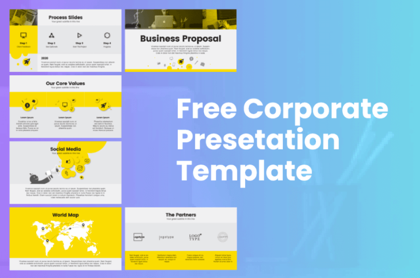 Free Corporate Presentation Template