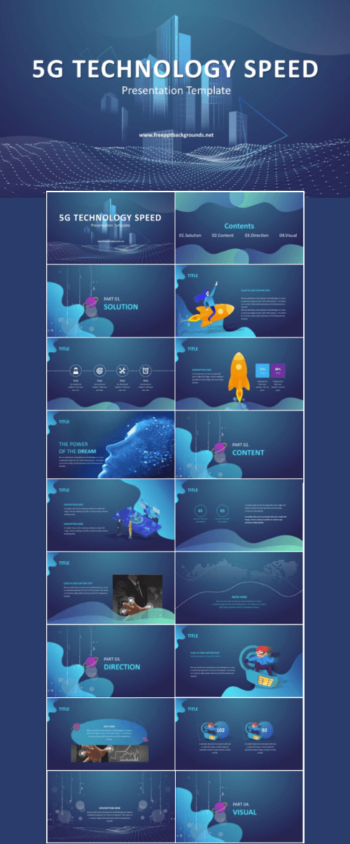 5G Technology Free Template