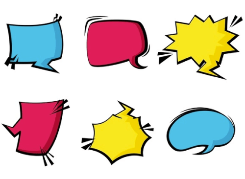 Cartoon Speech Bubbles