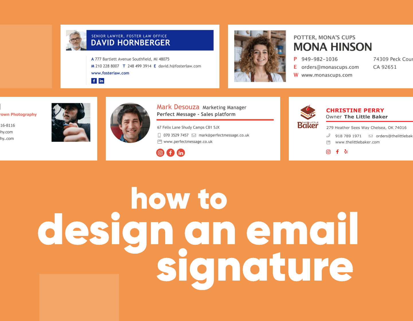 How to Design A Creative Email Signature For a Great First Impression