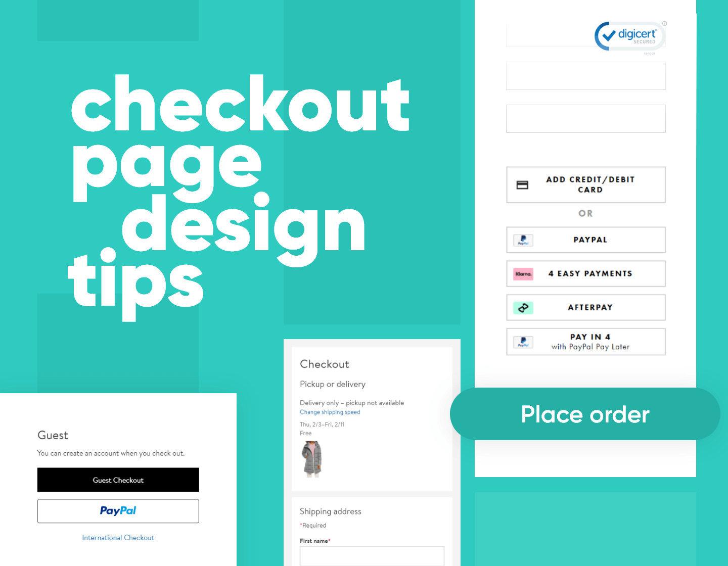 7 Tips For Designing A Great ECommerce Checkout Page