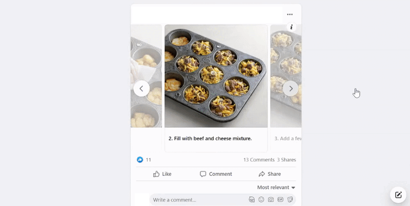 Step-by-step guide how-to-make potatos guide facebook carousel ad