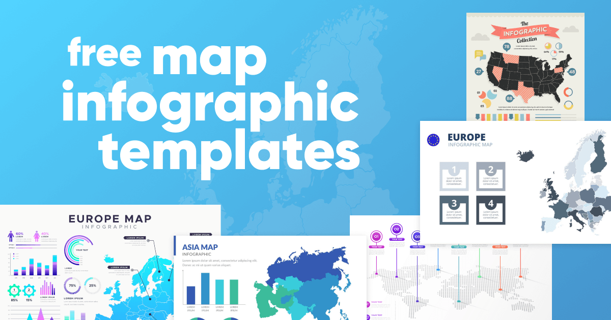 infographic map design