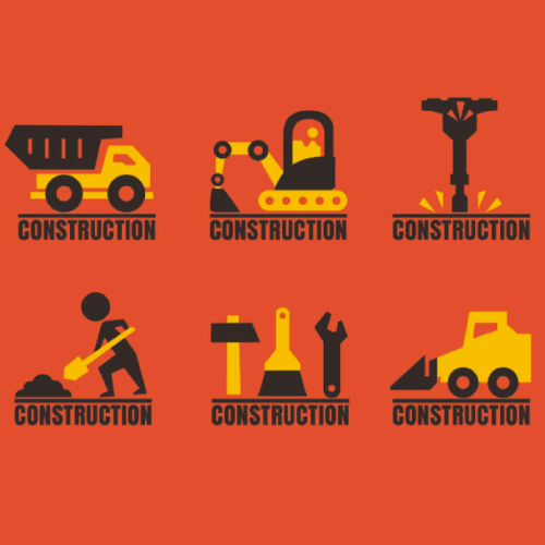 Construction Company Free Logo Vector Set