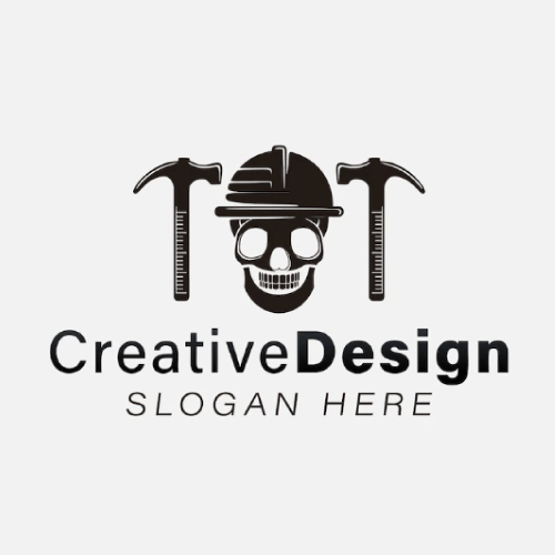 Building Construction Company Creative Free Vector Logo