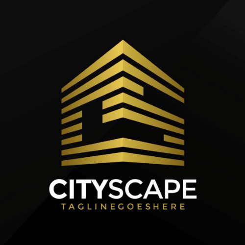 City-Scape Constriction Company Free Logo