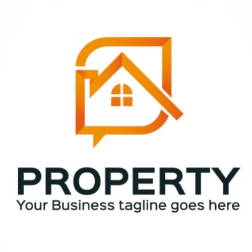House Property Constriction Company Free Logo