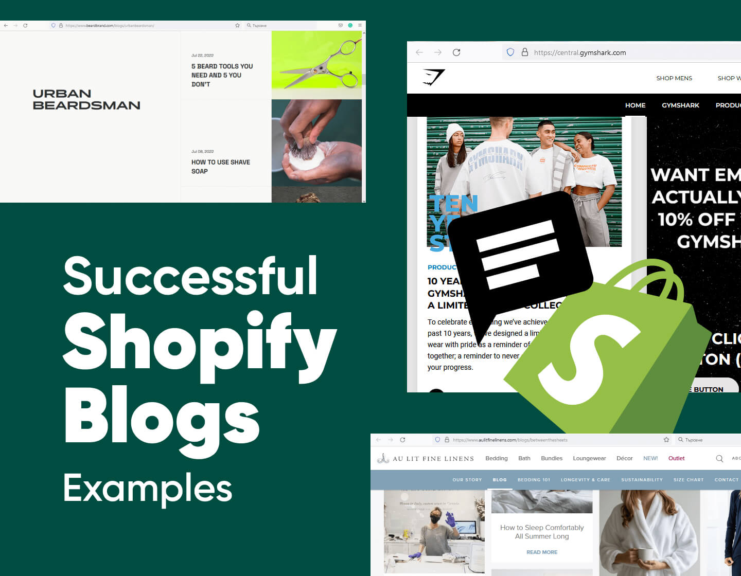 Shopify Blog Examples
