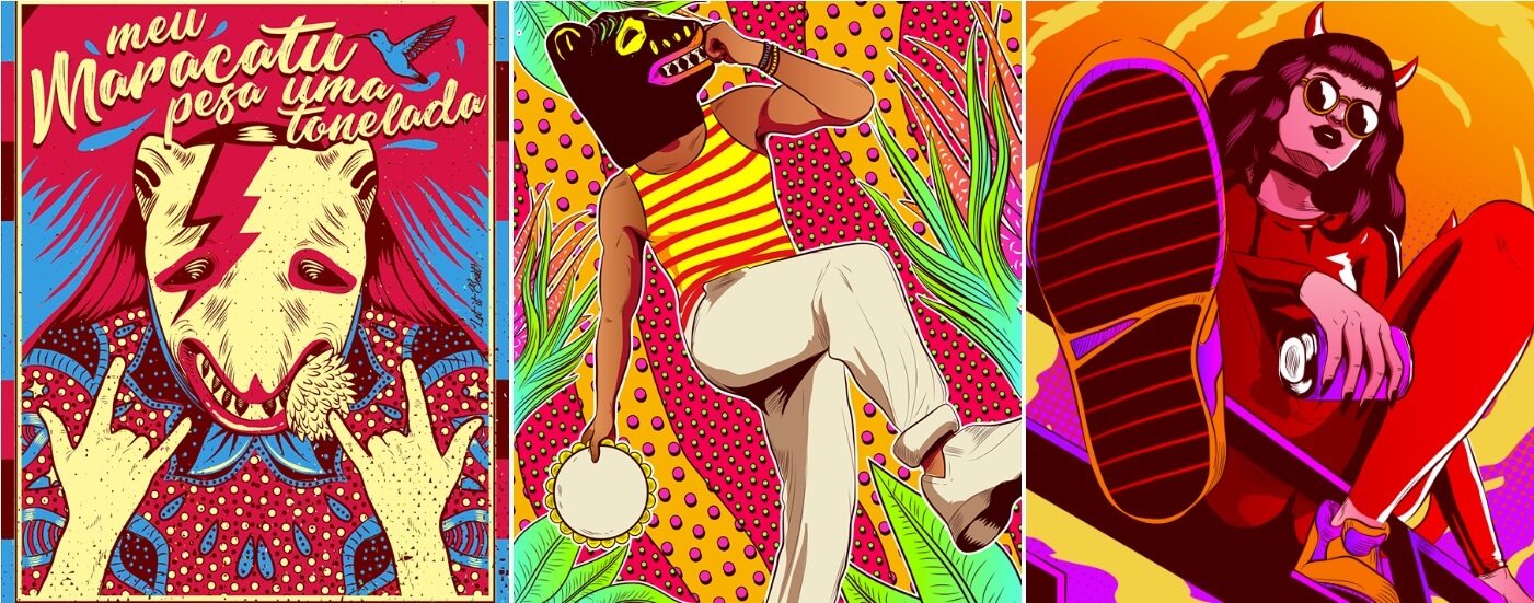 Creative Pop Art Posters by Gibran Gomes