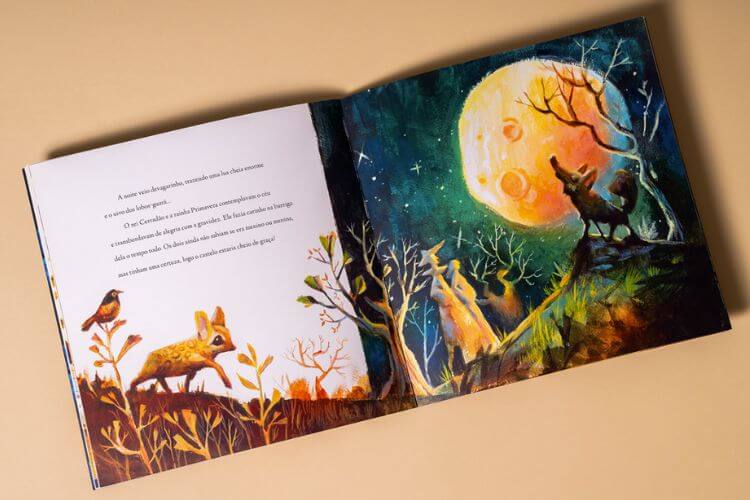 Childrens book publication design