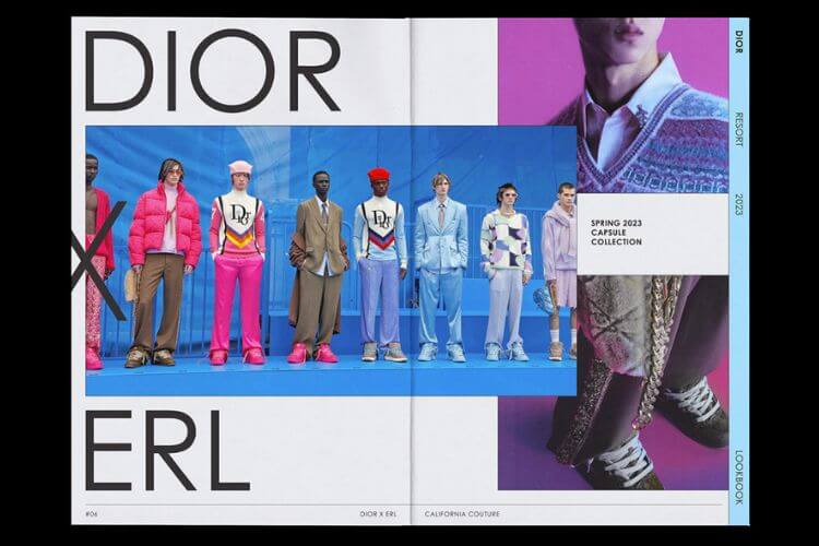 Dior Lookbook Publication Graphic Design