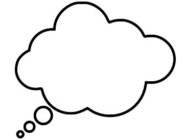 Free Thought Bubble Png Clipart