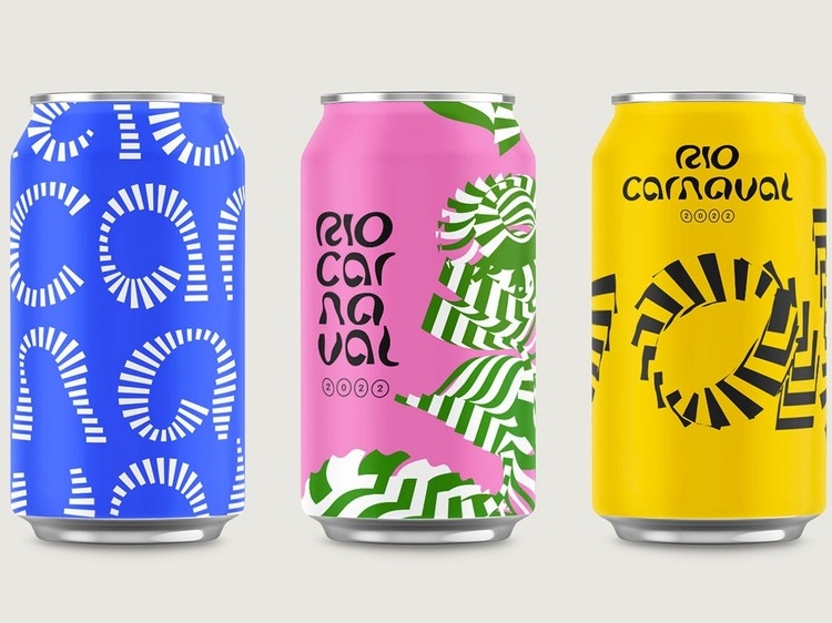 Rio Carnaval Creative typography Graphic Design Trends
