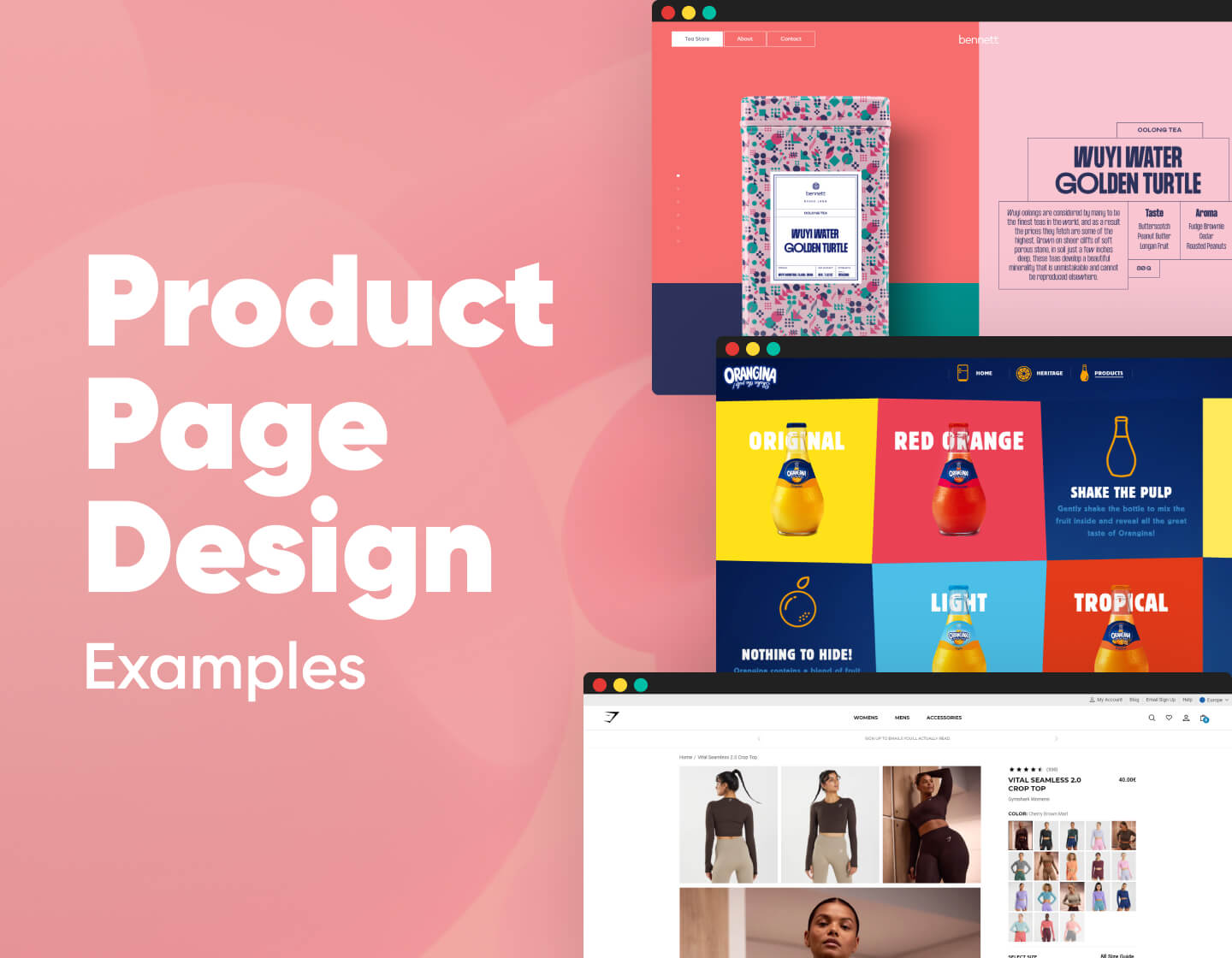 product presentation website