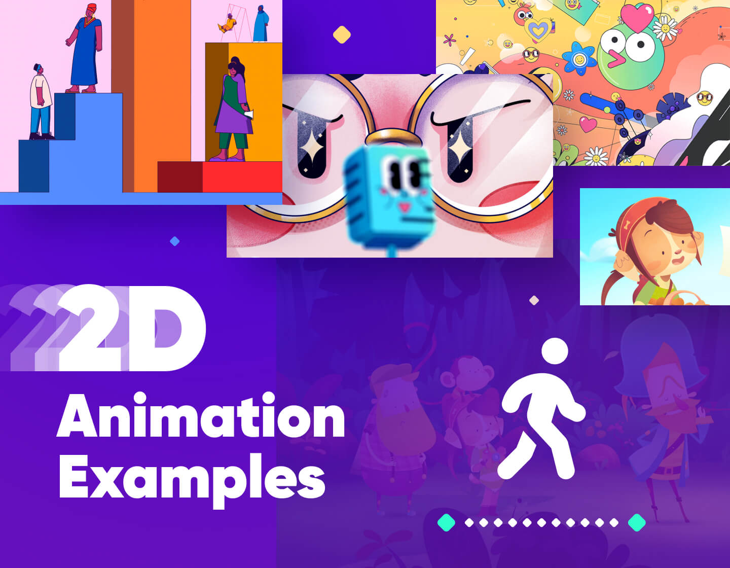 2D animation styles and techniques with examples