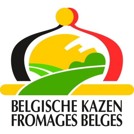 Belgische Kazen Illustrative Logo Design Example