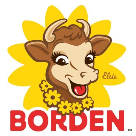 Borden Dairy Mascot Logo Design Example