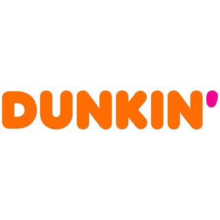 Dunkin' Donuts Logo Design Wordmark Example