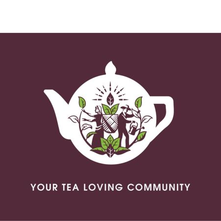 English Tea Shop Illustrative Logo Design Example