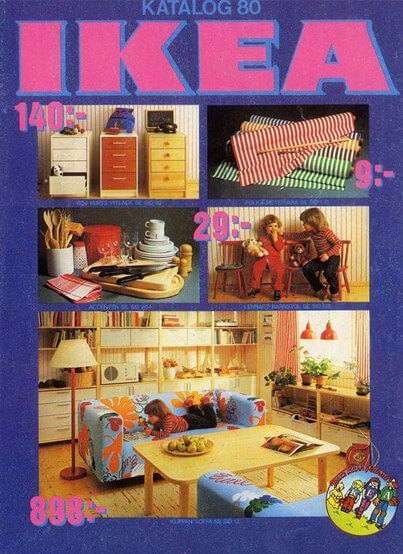 IKEA catalogue 70s style design example