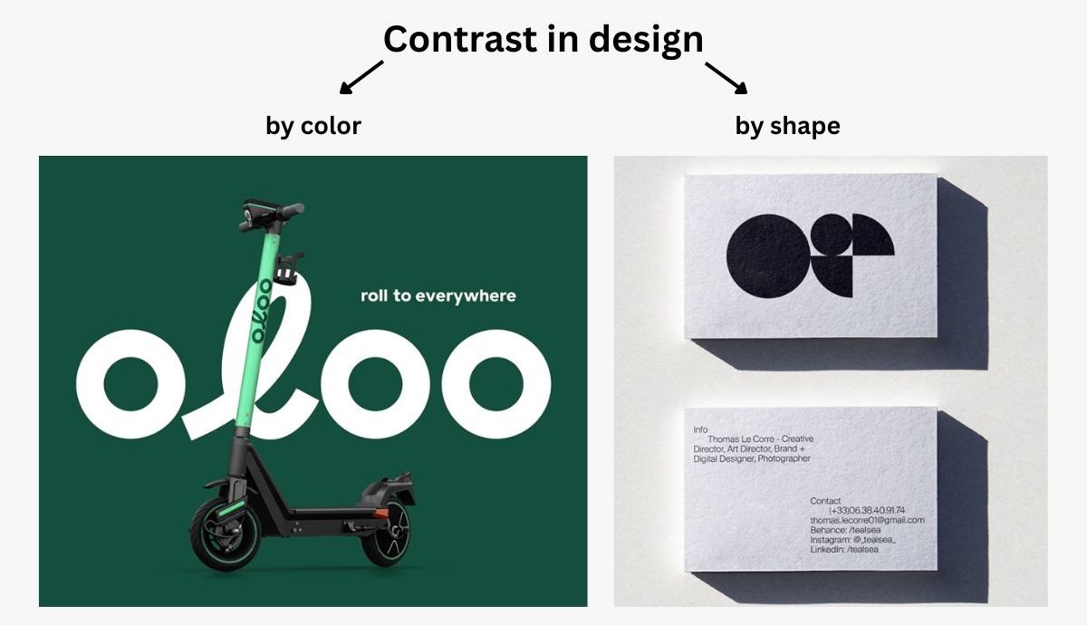 Principles of Design - Contrast