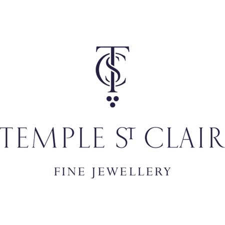 Temple St Clair Logo Design Monogram Example