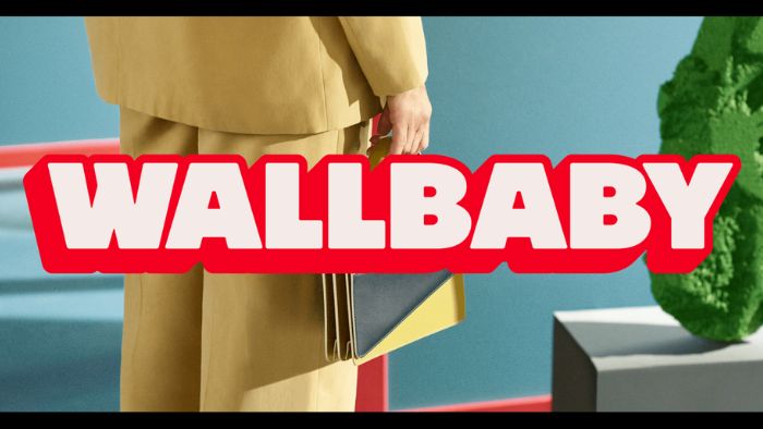 Wallbaby - Retro Logo Design