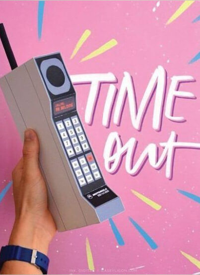Commercial ad from 80s phone introduction