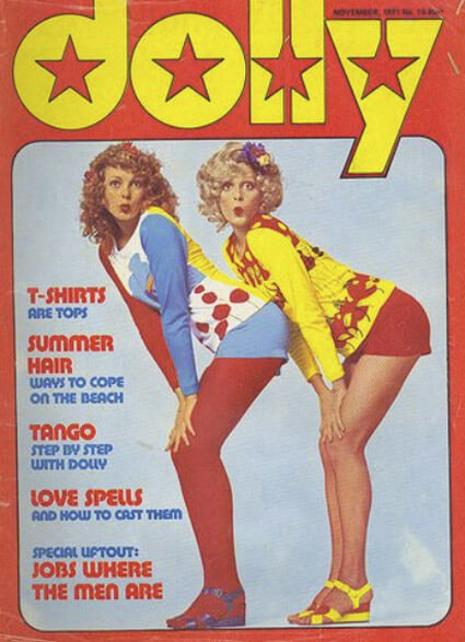Magazine cover example from 1970