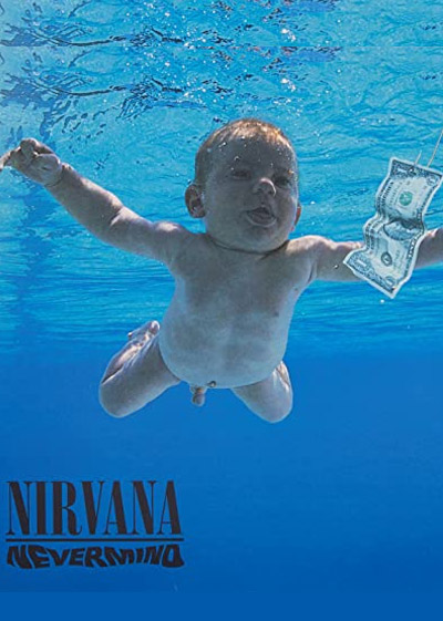 Nirvana - Nevermind - the top album design from the early 90s