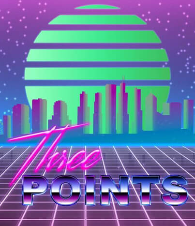 Real oldschool synthwave design example