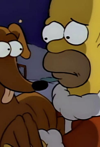 The Simpsons animation design that rock in 90s