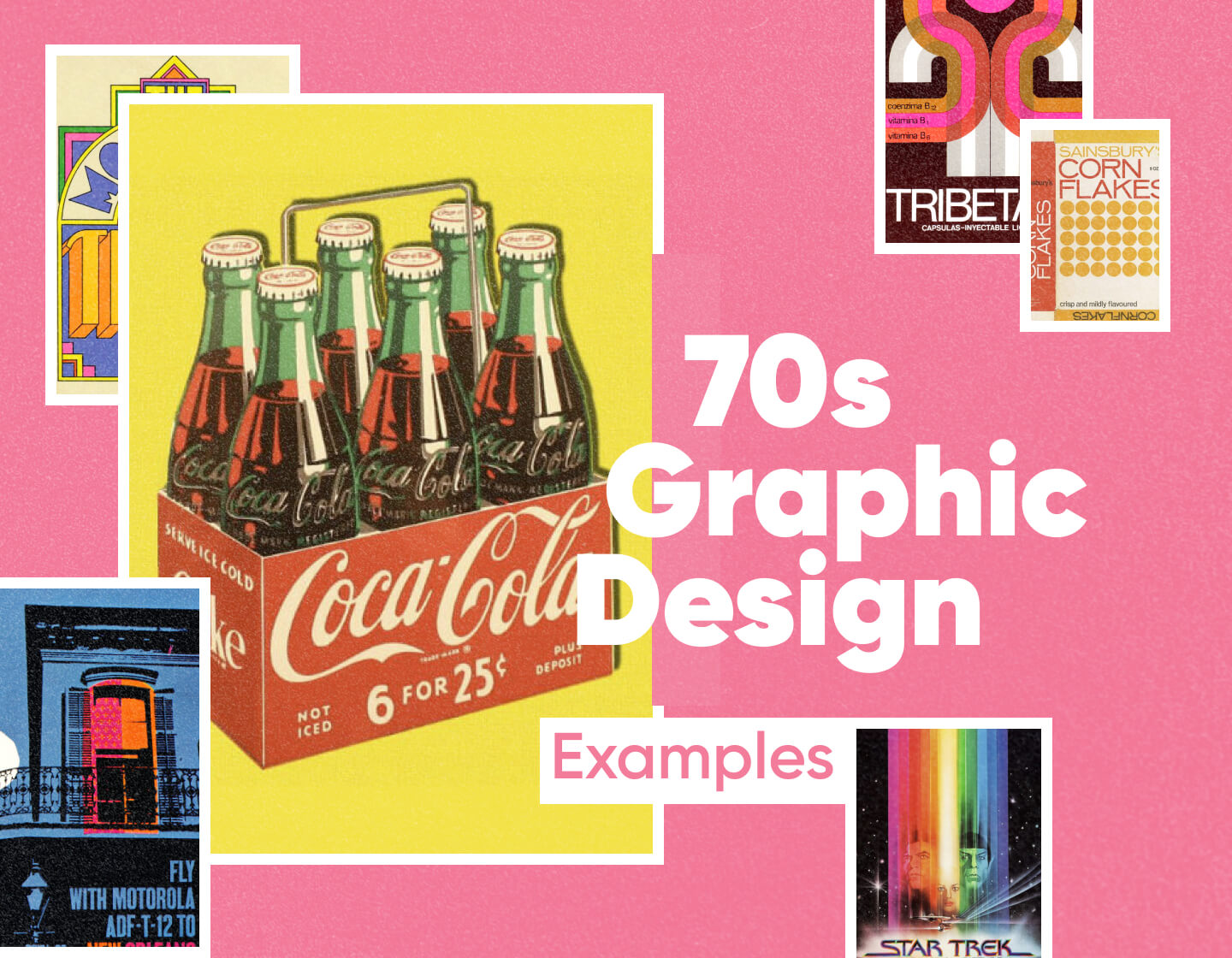 70s Graphic Design Examples to Inspire Your Retro Projects