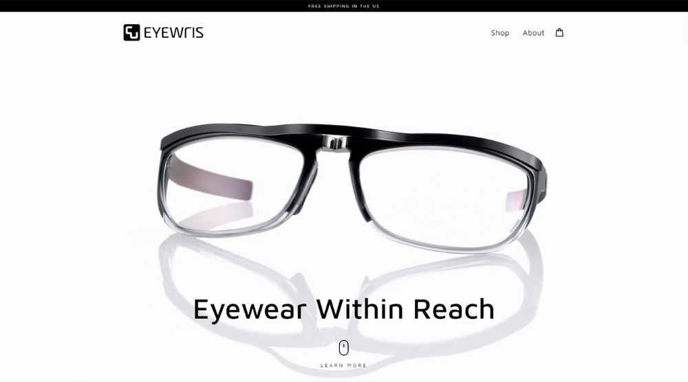 Eyewris Eyewear Shopify Store