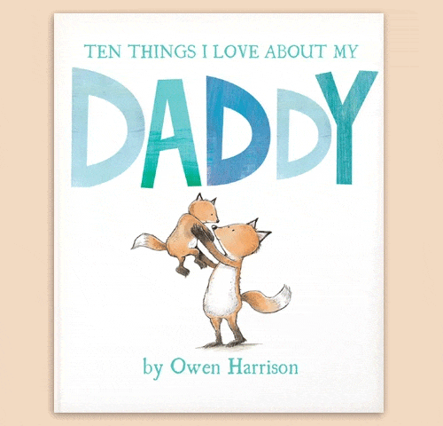 Personalized book gift for dad - reasons we love daddy