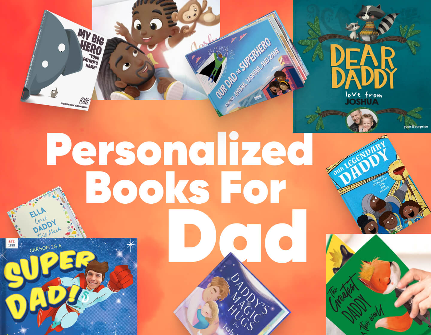 The Best Personalized Books for Dad