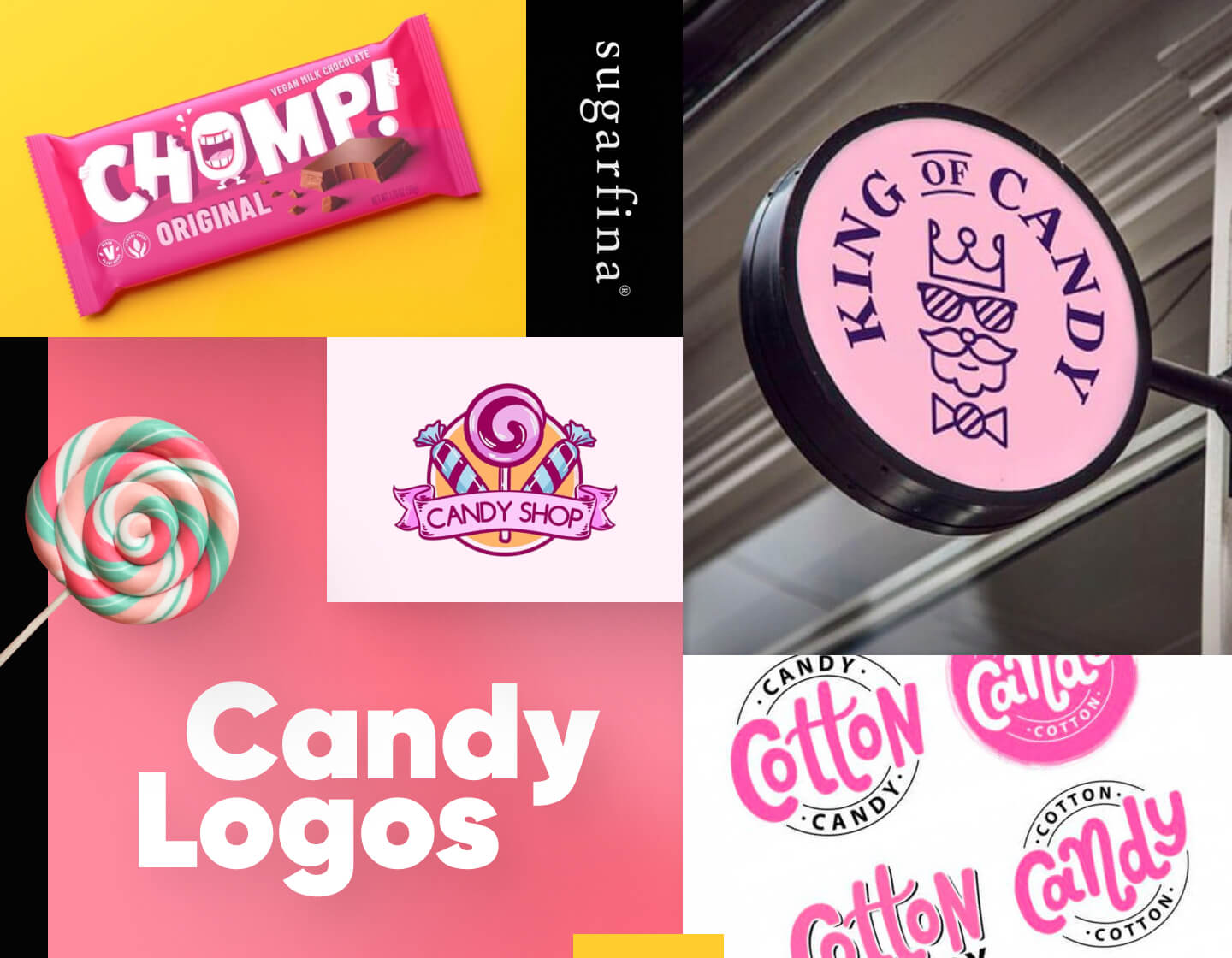 21 Beautiful Candy Logo Examples