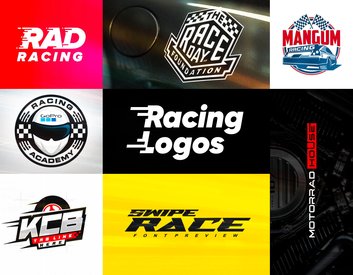 19 Awesome Racing Logos Winning With Speed And Style